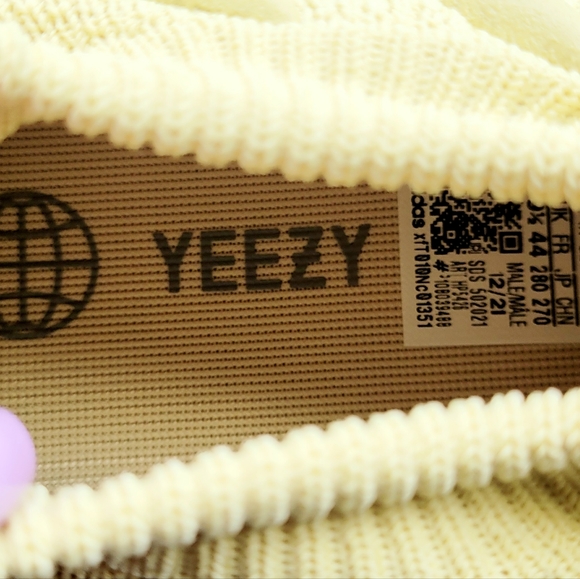 Yeezy 450 Sulphur Men's 10 - Picture 6 of 7